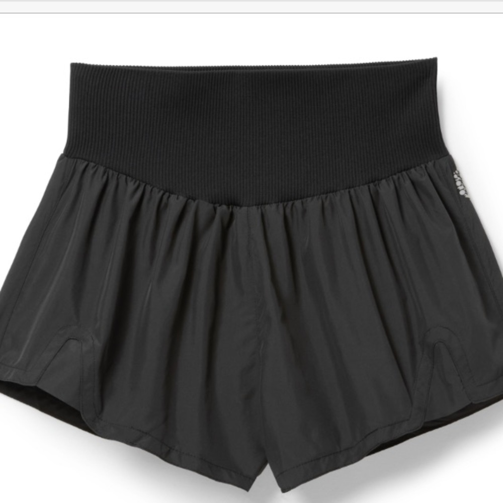 Free People FP Movement Carpe Diem Shorts Black Size large
